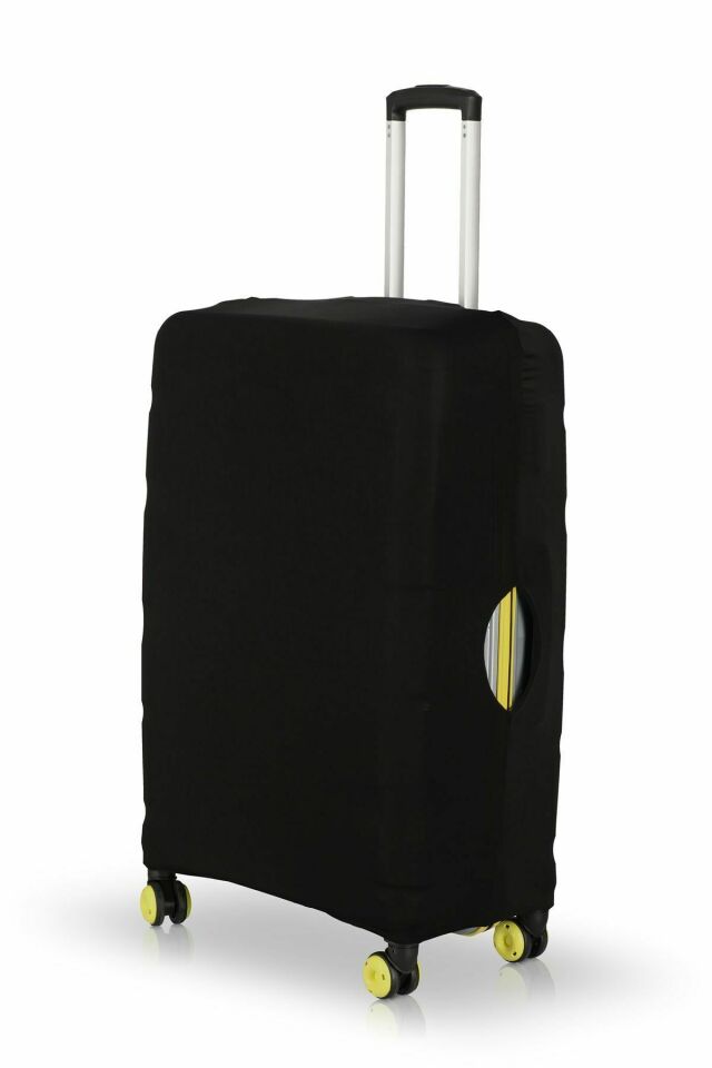 Valiz Kılıfı Bavul Koruyucu KABİN BOY KILIF - SİYAH