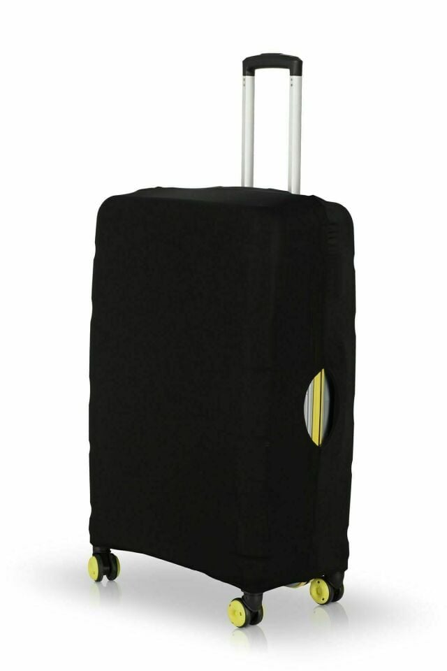 Valiz Kılıfı Bavul Koruyucu KABİN BOY KILIF - SİYAH