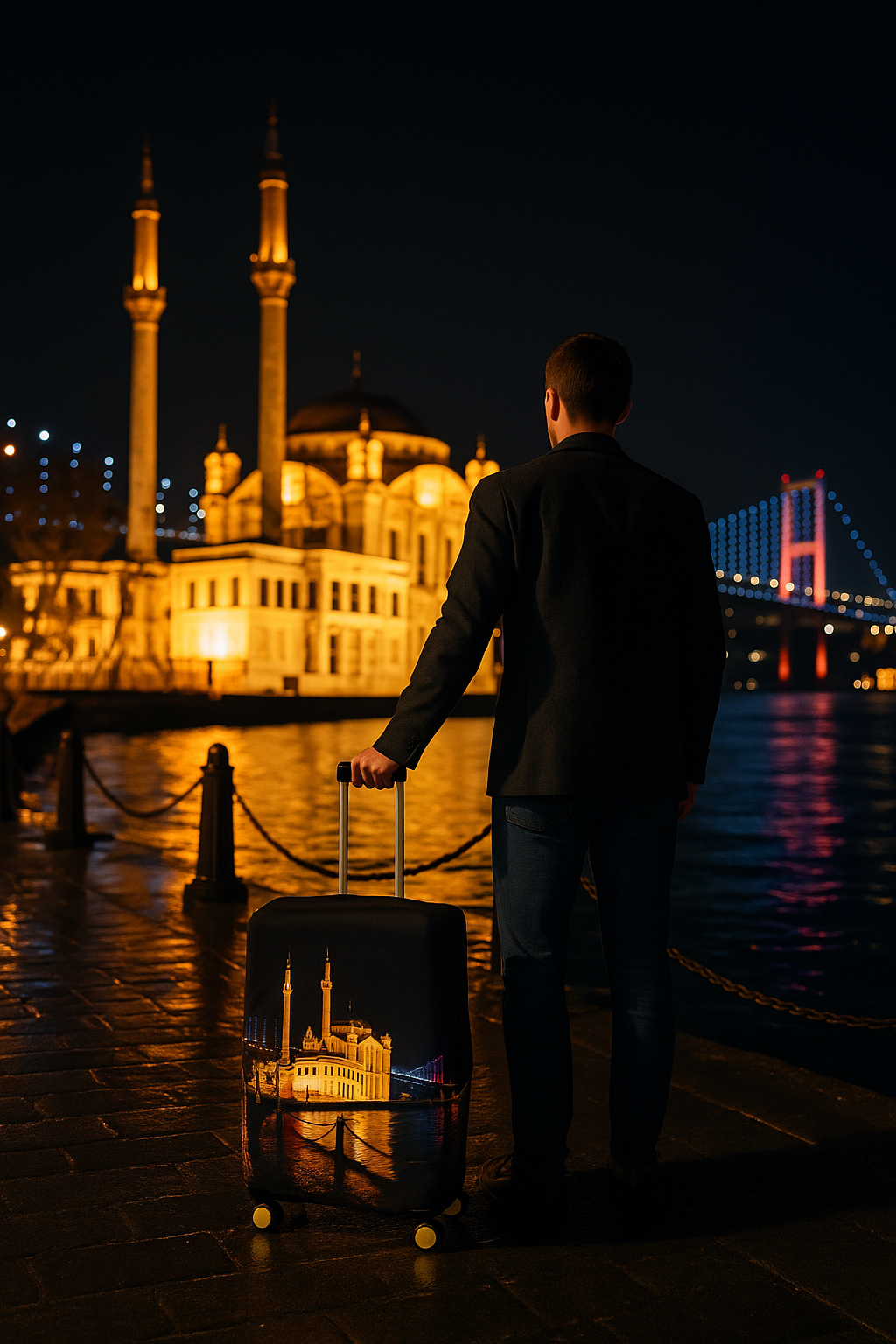 Valiz Kılıfı Bavul Koruyucu