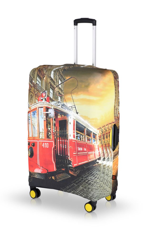 Valiz Kılıfı Bavul Koruyucu 3'lü Set (Taksim)