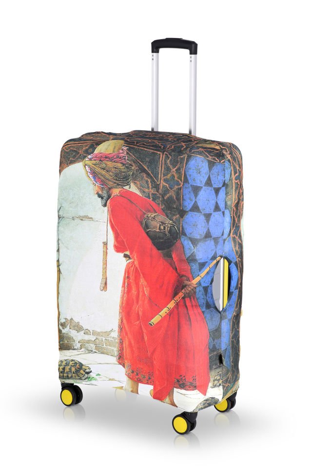 Valiz Kılıfı Bavul Koruyucu 3'lü Set (Kaplumbağ)