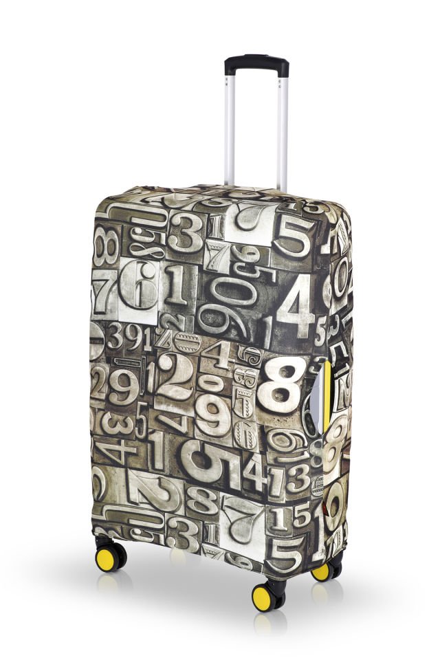 Valiz Kılıfı Bavul Koruyucu 3'lü Set (Sayılar)