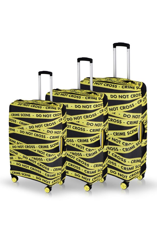 Valiz Kılıfı Bavul Koruyucu 3'lü Set (Olay Yeri)