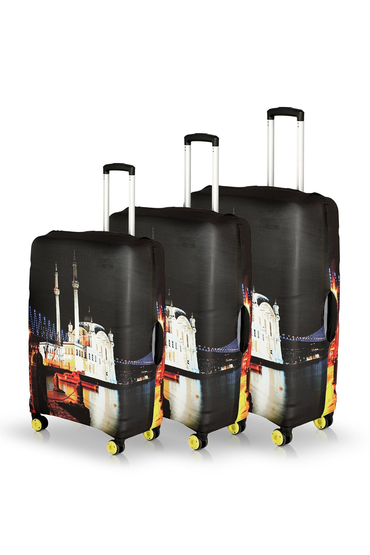 Valiz Kılıfı Bavul Koruyucu 3'lü Set (Ortaköy)