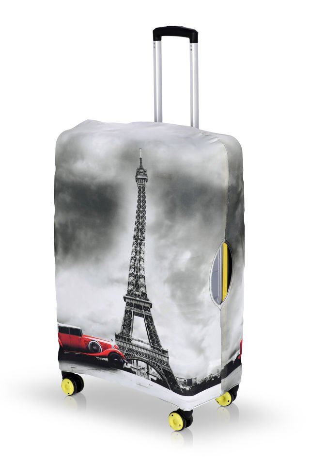 Valiz Kılıfı Bavul Koruyucu 3'lü Set (Paris2)
