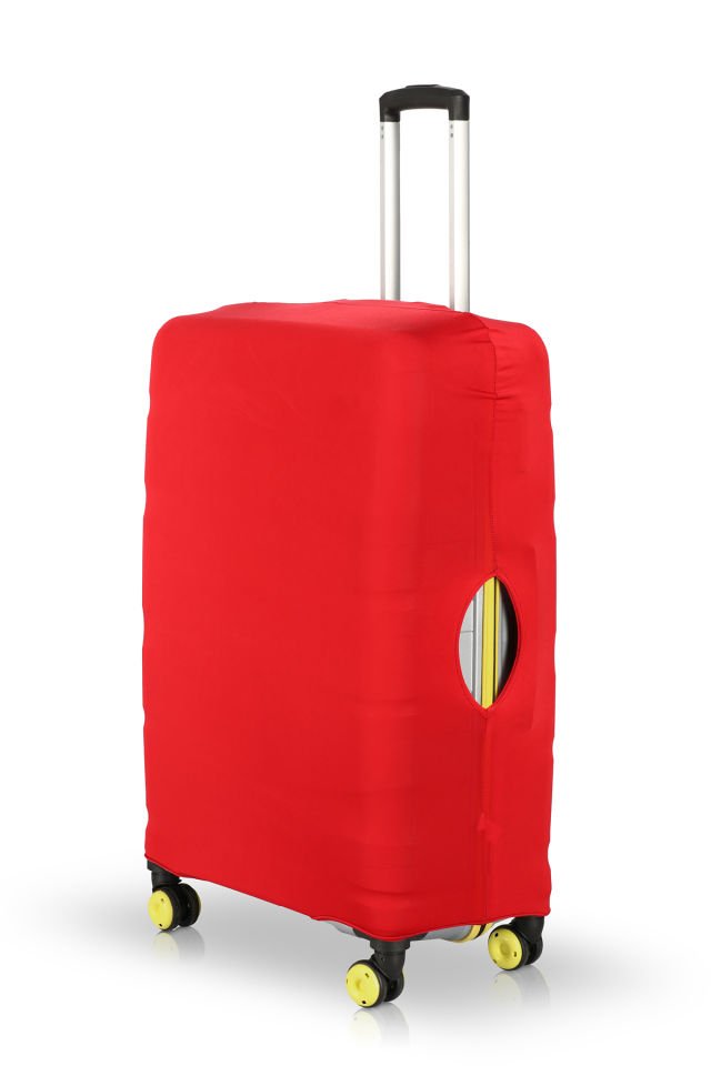 Valiz Kılıfı Bavul Koruyucu 3'lü Set (Kırmızı)